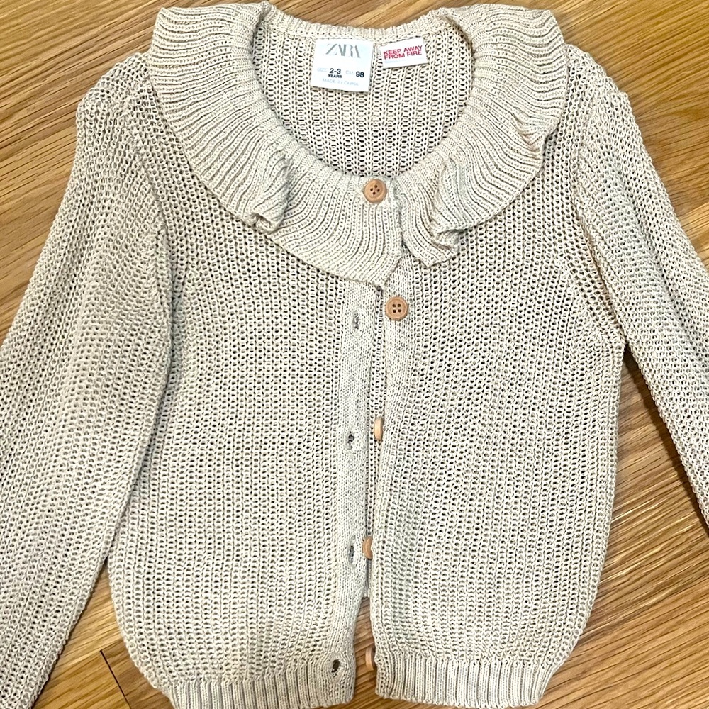 Zara toddler girl sweater